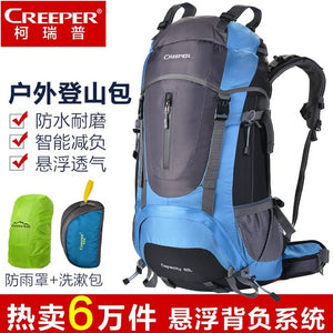 60L Nylon Backpack Large Capacity Waterproof Backpack