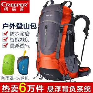 60L Nylon Backpack Large Capacity Waterproof Backpack