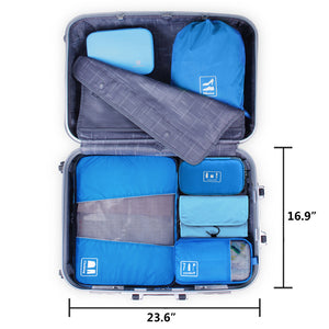 BAGSMART 4PCS Packing Cubes for Toiletries