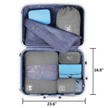 BAGSMART 4PCS Packing Cubes for  Toiletries