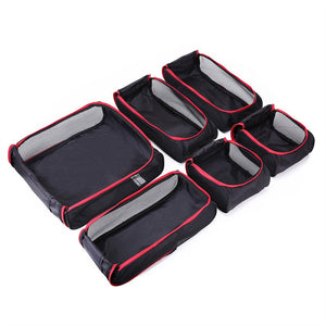 BAGSMART New Breathable 6 Set Packing Cubes