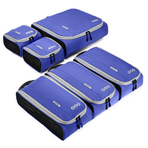 BAGSMART New Breathable 6 Set Packing Cubes