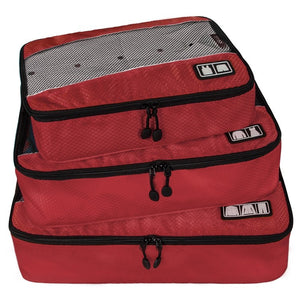 BAGSMART Travel Accessories Bag 3 Pcs/Set Packing Cubes